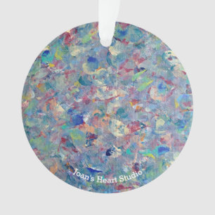 Windy Blue Ornaments