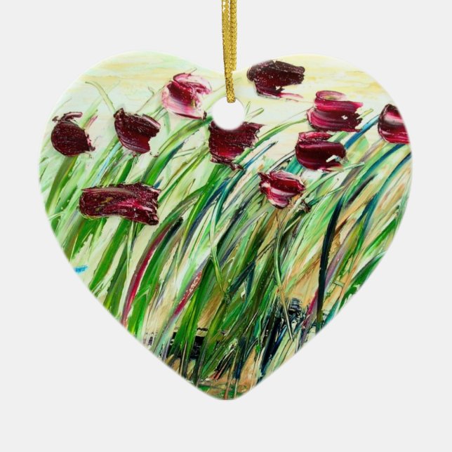 Windy Ceramic Tree Decoration (Front)