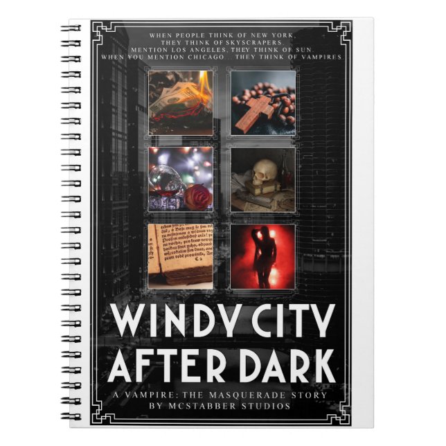 Windy City After Dark Season 5 Notebook (Front)