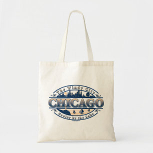 windy city chicago tote bag