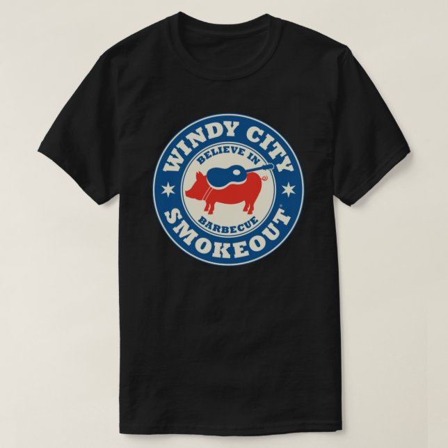 Windy-City Smokeout Classic T-Shirt (Design Front)