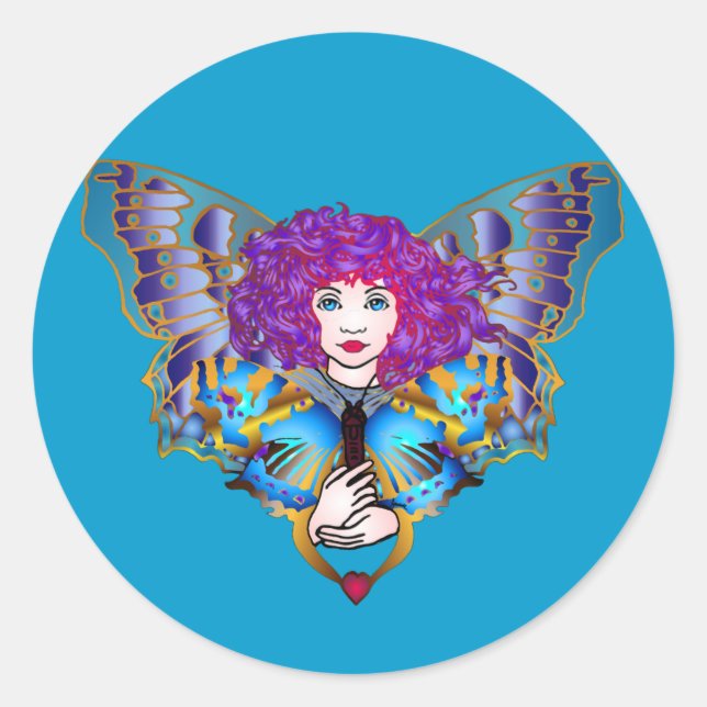 Windy Classic Round Sticker (Front)