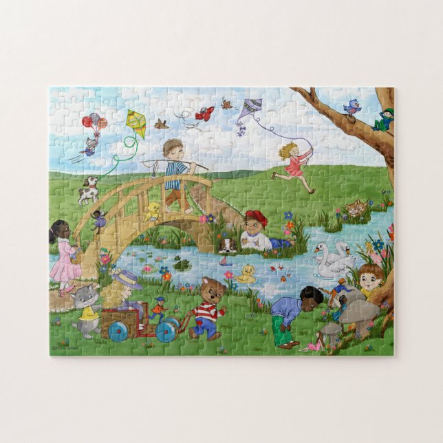 Windy Day Magic Puzzle (Horizontal)