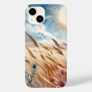 Windy Day Rustic Boho Mountain Prairie Country Case-Mate iPhone 14 Case