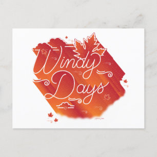 Windy Days / Postcard