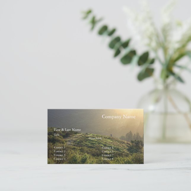 Windy Hill 11 Business Card (Standing Front)
