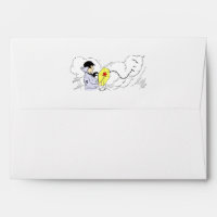 Windy Kite Flying Day Envelope