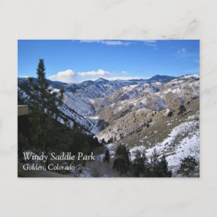 Windy Saddle Park, Golden, Colorado Postcard