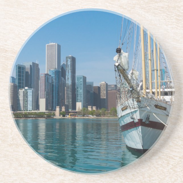 Windy Sailing Coaster (Front)