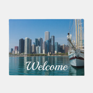 Windy Sailing Welcome Doormat