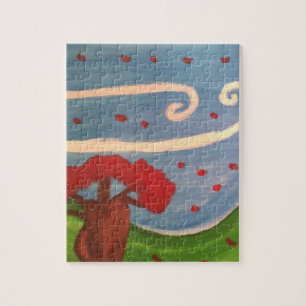 Windy Windy Day Jigsaw Puzzle