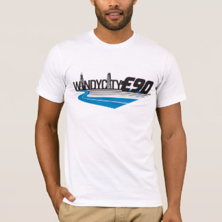 windycity e90 full logo - light shirt - Customised