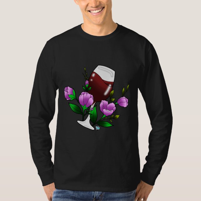 Wine  105 T-Shirt (Front)