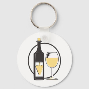 Wine a little key ring