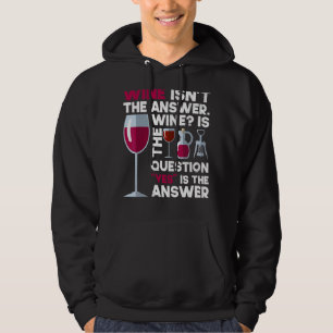 Wine Alcohol Drinking Wine Wine Glas Bottle Hoodie
