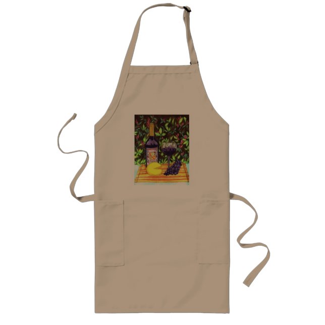 Wine and Cheese Apron (Front)