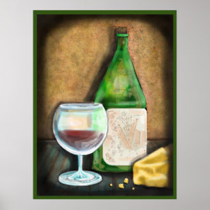 Wine and Cheese for a Lonely Middle-Aged Woman  Poster