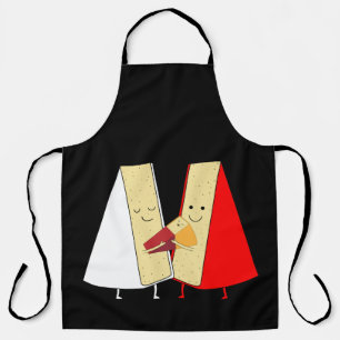 Wine And Cheese Lovers Apron