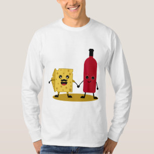 Wine And Cheese party Invitation T-Shirt