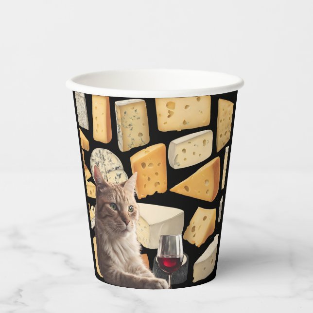 Wine and Cheese party tableware tasting Paper cup (Front)