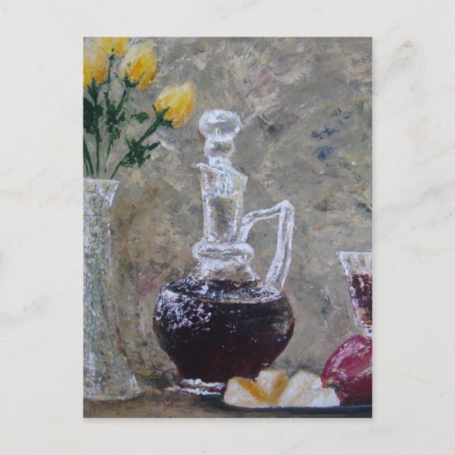 Wine and Cheese Postcard (Front)