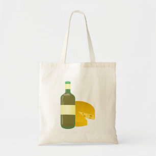 Wine and Cheese Tote Bag
