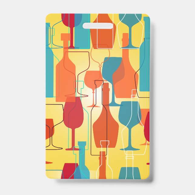 wine and dine ID badge (Front)