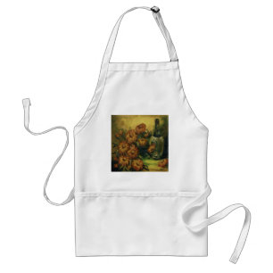 Wine and Flowers Apron