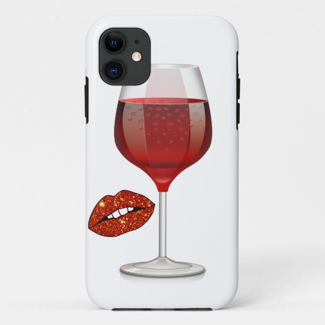 wine and lipstick Case-Mate iPhone case (Back)