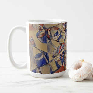 Wine and wine bottles art Coffee Mug