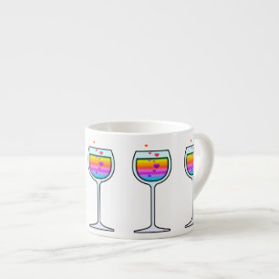WINE ART ESPRESSO & CHINA CUPS