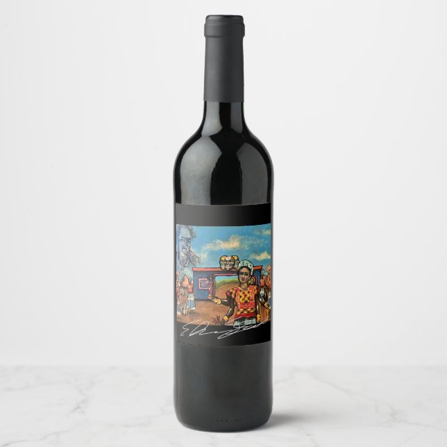 Wine Art Label (Front)