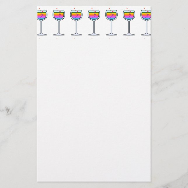 WINE ART STATIONERY (Front)