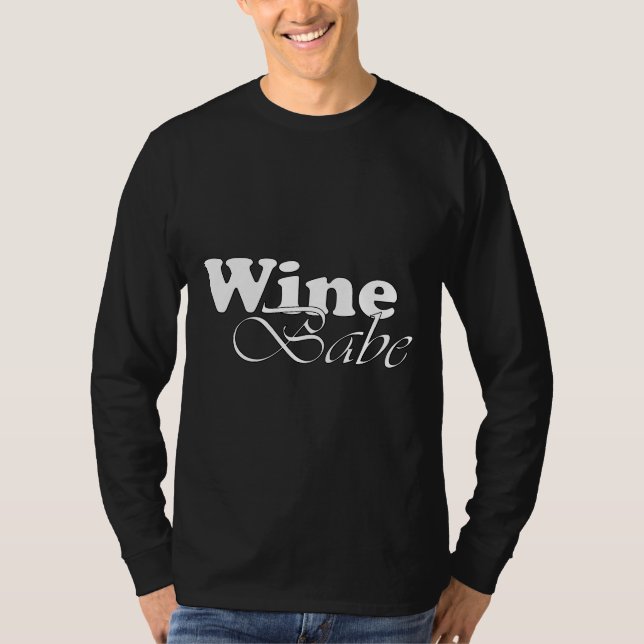 Wine Babe T-Shirt (Front)