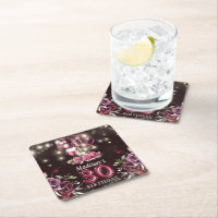 Wine & Balloons 30th Birthday Personalised