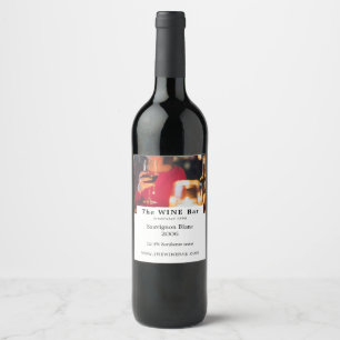Wine Bar Scene, Wine Bar/Winery Label