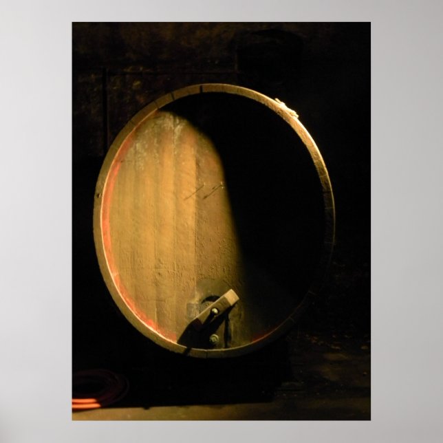 Wine Barrel Poster (Front)