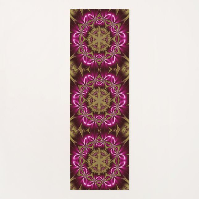 Wine Barrel Yoga Mat (Front)