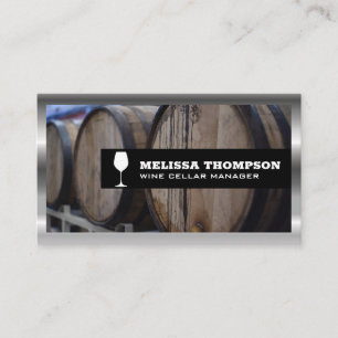 Wine Barrels Collection Business Card