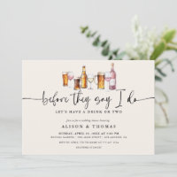 Wine & Beer Wedding Shower | Engagement Party