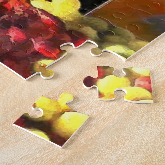 Wine Before & After Jigsaw Puzzle (Side)