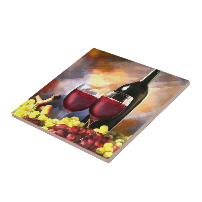 Wine Before & After Tile (Side)