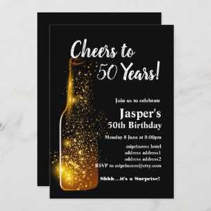Wine birthday invitation, Cheers to! Invitation