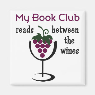 Wine Book Club Magnet