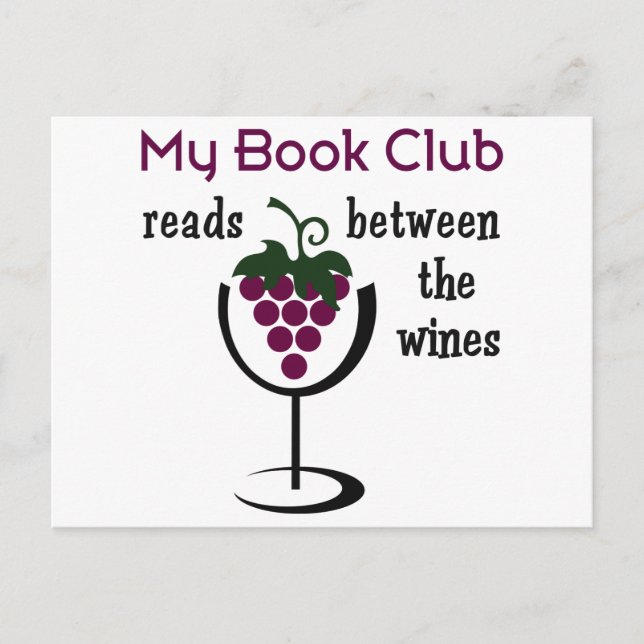 Wine Book Club Postcard (Front)