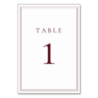Wine Bordeaux Classic Minimalist