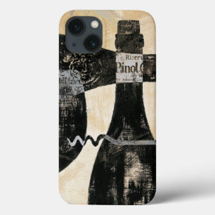 Wine Bottle and Glass iPhone 13 Case