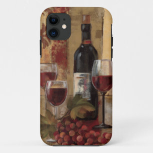 Wine Bottle and Wine Glasses iPhone 11 Case