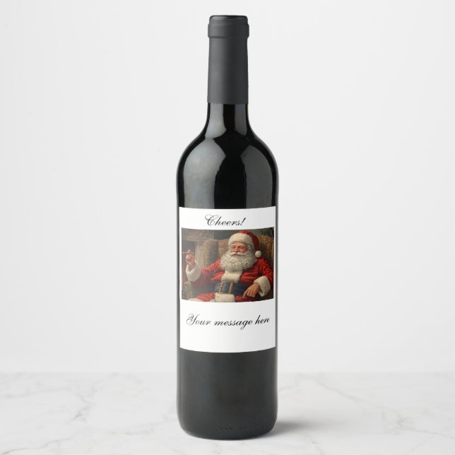 Wine Bottle Label (Front)