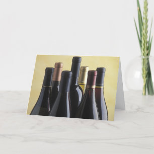 Wine Bottles Card